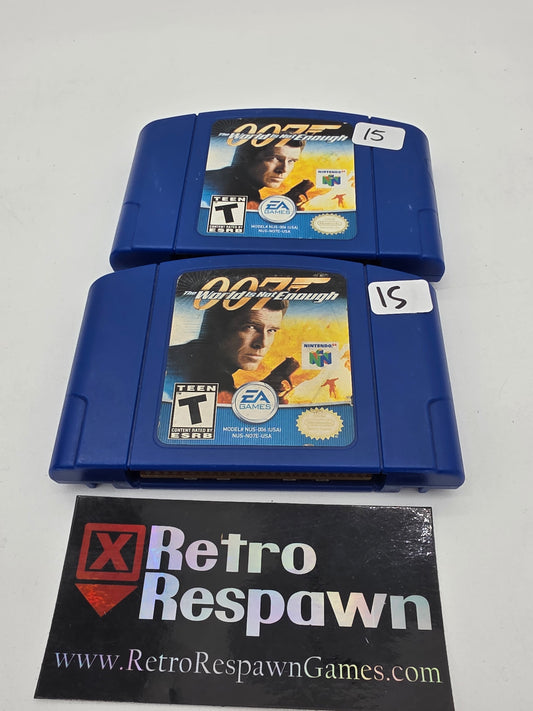 007 World Is Not Enough - Nintendo 64 (Game Only)