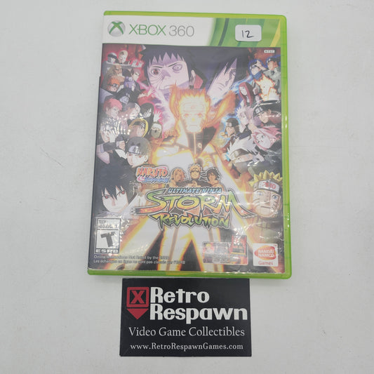 Naruto Shippuden Ultimate Ninja Storm Revolution - Xbox 360 (Complete)