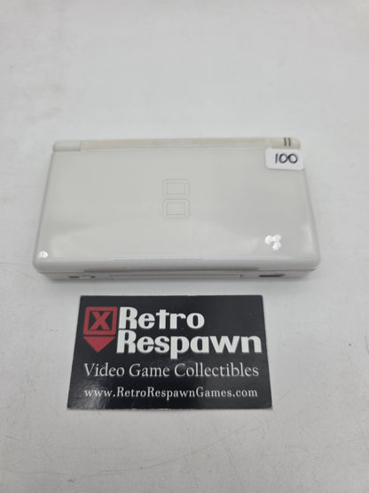 White Nintendo DS Lite - Nintendo DS (Console + Charger)