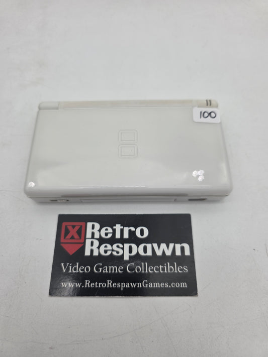 White Nintendo DS Lite - Nintendo DS (Console + Charger)