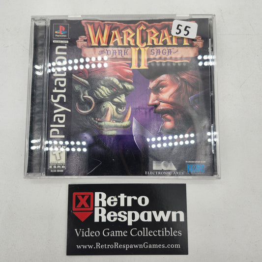 Warcraft II The Dark Saga - Playstation (Complete)