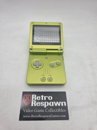 Lime Green Gameboy Advance SP - GameBoy Advance (Console + charger)