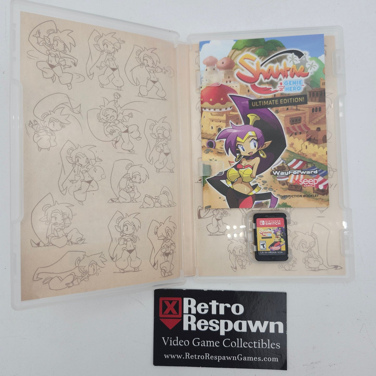 Shantae Half-Genie Hero Ultimate Edition [Day One] - Nintendo Switch (Complete)