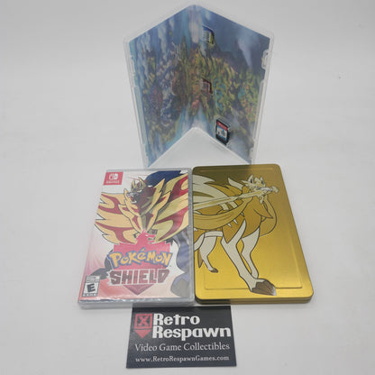 Pokemon Sword and Shield Double Pack [Target Edition] - Nintendo Switch (Complete/Shield is Sealed)