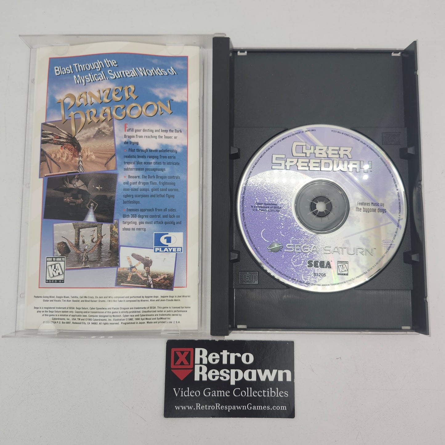 Cyber Speedway - Sega Saturn (Complete)