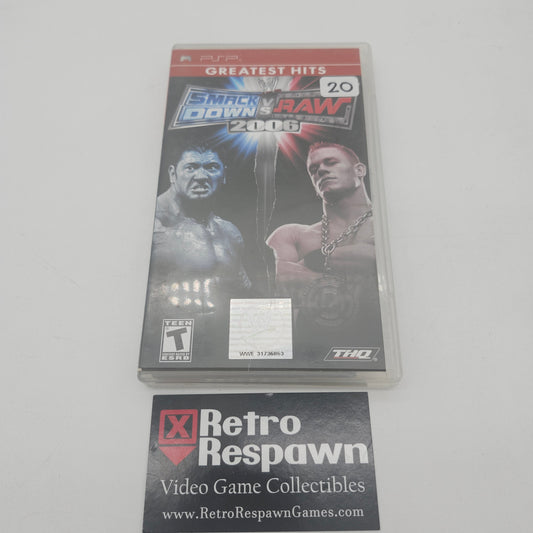 WWE Smackdown vs. Raw 2006 [Greatest Hits] - PSP (Complete)