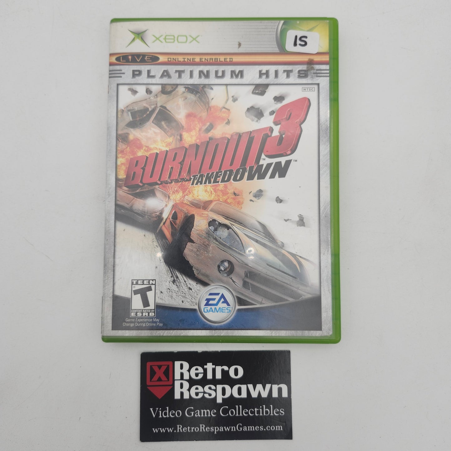 Burnout 3 Takedown [Platinum Hits] - Xbox (Missing Manual)