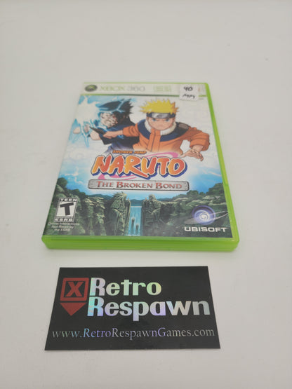 Naruto Broken Bond - Xbox 360 (Missing Manual)