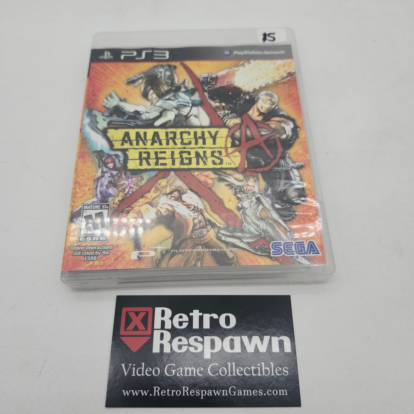 Anarchy Reigns - Playstation 3 (Complete)