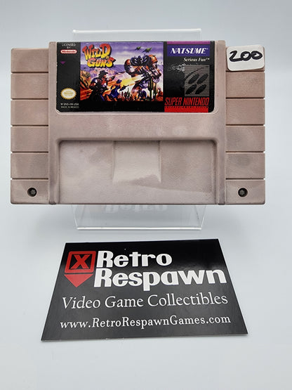 Wild Guns (Repro Label) - Super Nintendo (SNES)