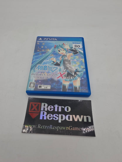 Hatsune Miku: Project Diva X - JP Playstation Vita (Complete)