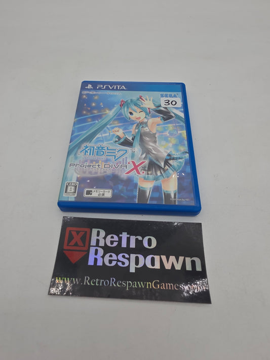 Hatsune Miku: Project Diva X - JP Playstation Vita (Complete)