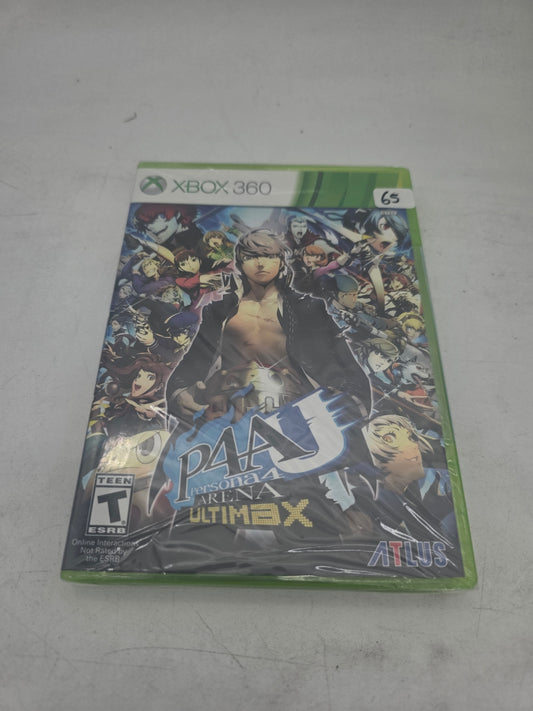 Persona 4 Arena Ultimax - Xbox 360 (Sealed)