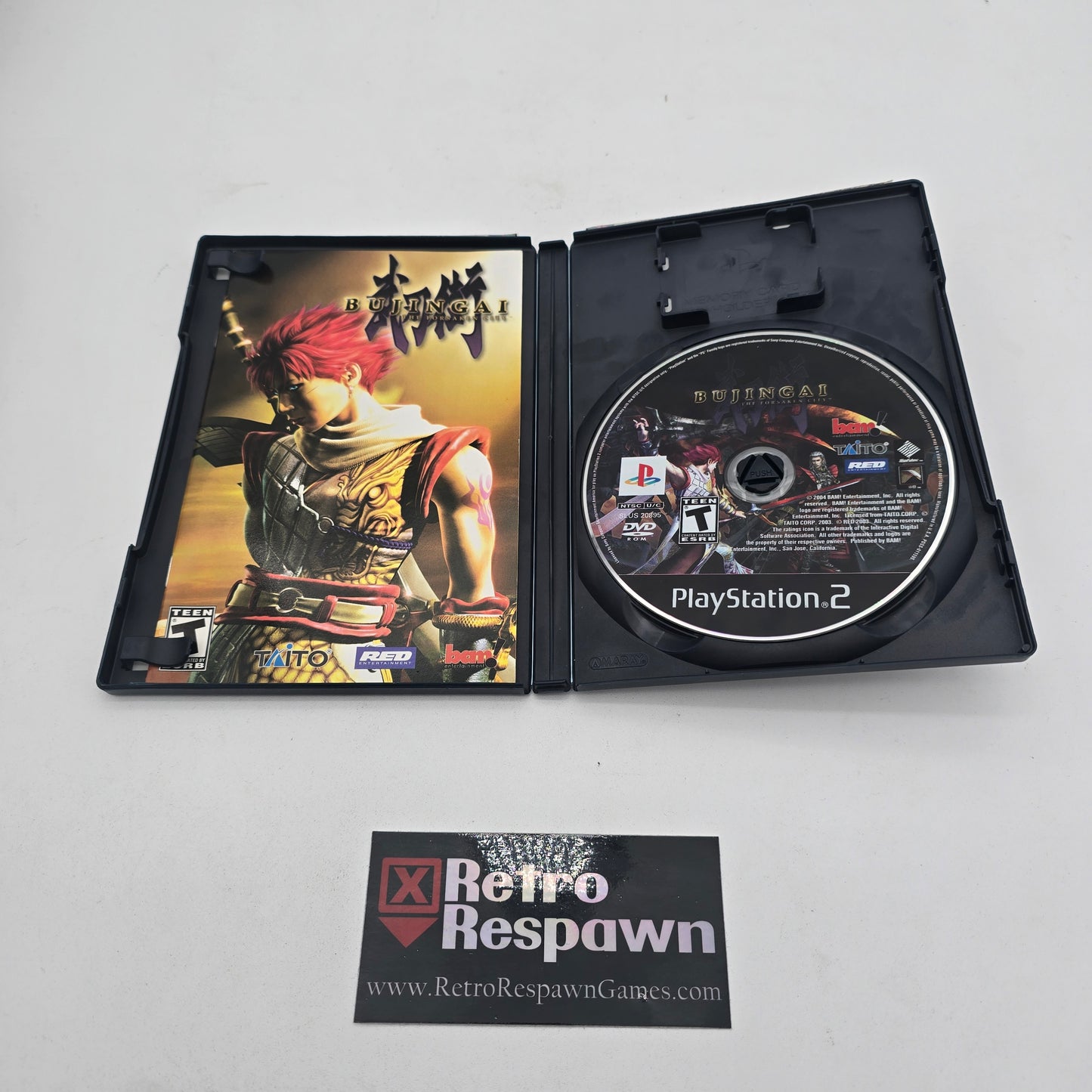 Bujingai The Forsaken City - Playstation 2 (Complete)