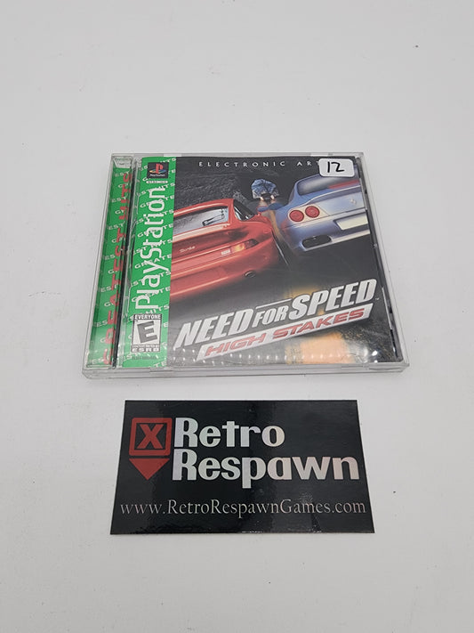 Need for Speed High Stakes [Greatest Hits] - Playstation (Complete)