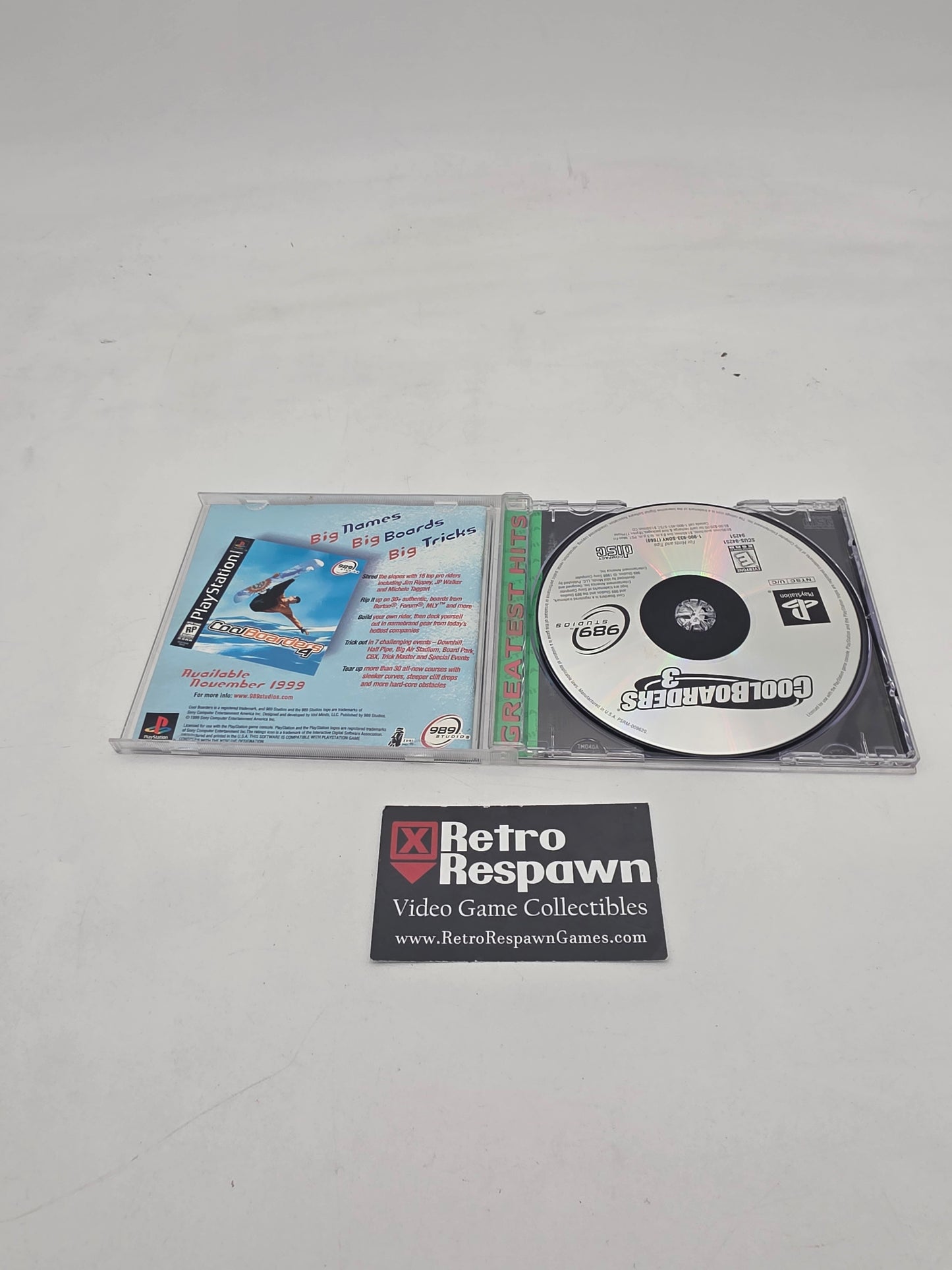 Cool Boarders 3 [Greatest Hits] - Playstation (Complete)