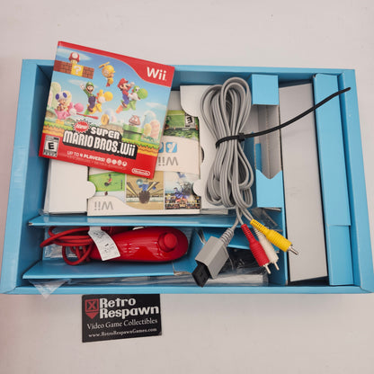 Red Nintendo Wii System - Wii (Complete)