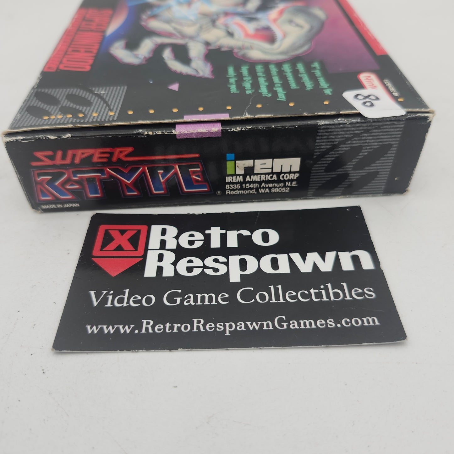 Super R-Type - Super Nintendo (Complete)