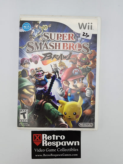 Super Smash Bros. Brawl - Nintendo Wii (Complete)