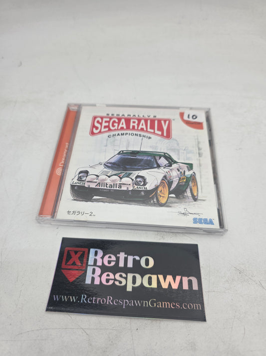 Sega Rally 2 Championship - JP Sega Dreamcast (Complete)