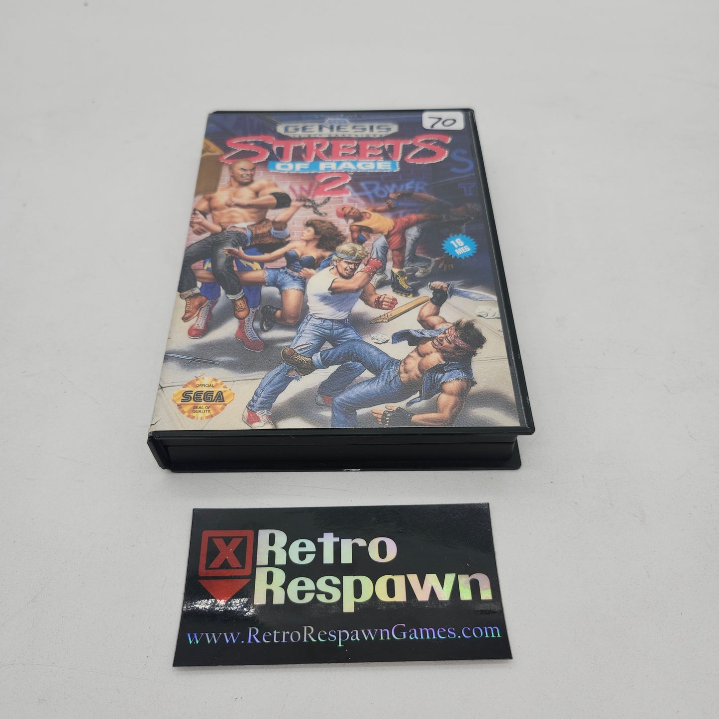 Streets of Rage 2 - Sega Genesis (Complete)