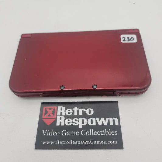 New Nintendo 3DS XL Red - Nintendo 3DS (Console + Charger)