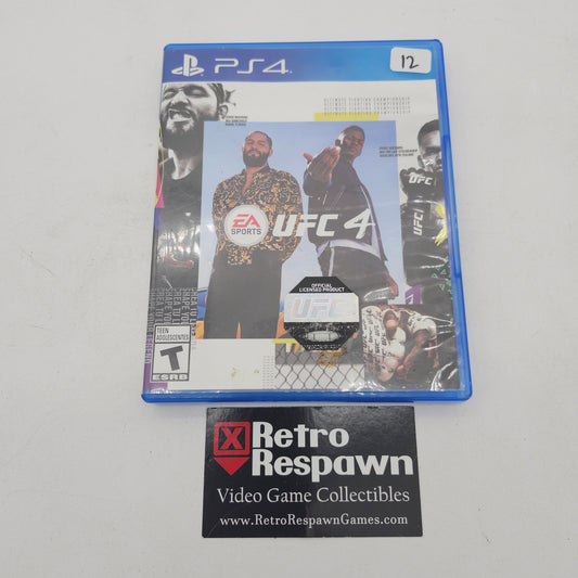 UFC 4 - Playstation 4 (Complete)