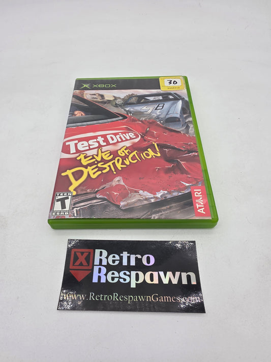 Test Drive Eve of Destruction - Xbox (Complete)