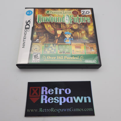 Professor Layton and the Unwound Future - Nintendo DS (Complete)