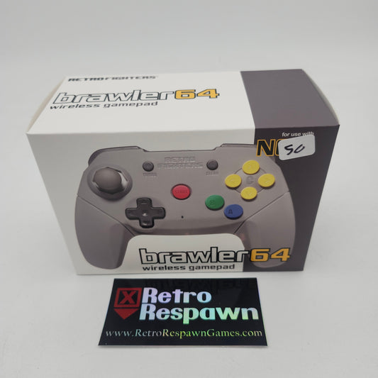 Brawler64 Wireless Controller - Nintendo 64 (Sealed)