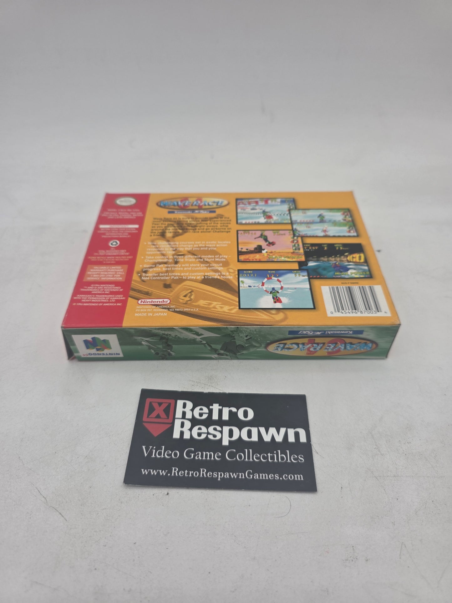 Wave Race 64 - Nintendo 64 (Complete)