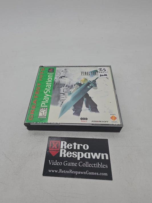 Final Fantasy VII [Greatest Hits] - Playstation (Missing Manual)