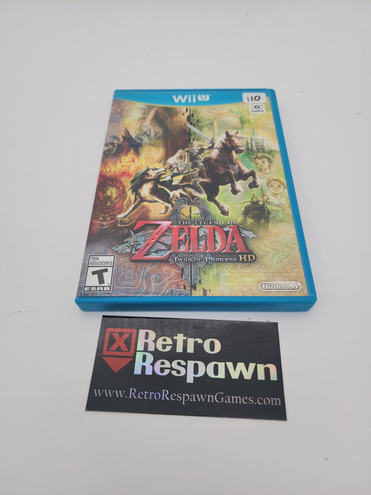 Zelda Twilight Princess HD - Wii U (Complete)