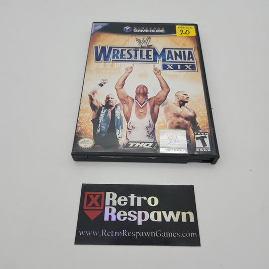 WWE Wrestlemania XIX - Gamecube (Complete)