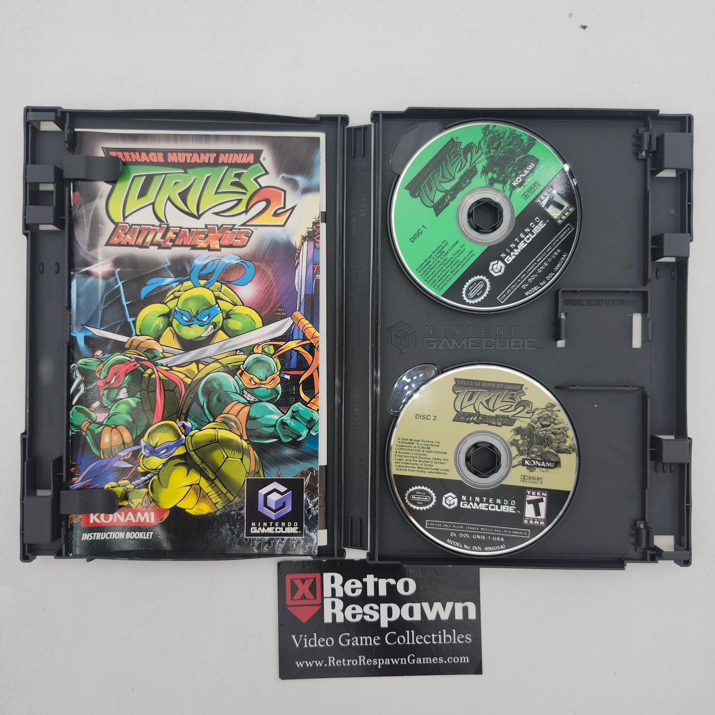 Teenage Mutant Ninja Turtles 2: Battle Nexus - Gamecube (Complete)