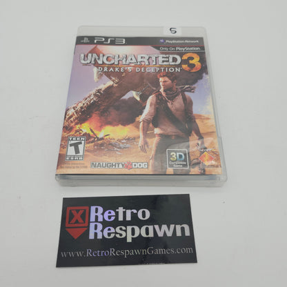 Uncharted 3: Drake's Deception - Playstation 3 (Complete)