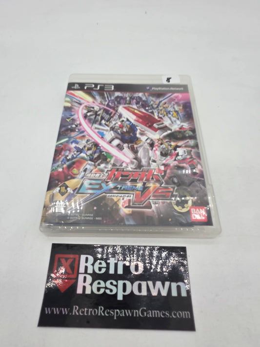 Mobile Suit Gundam: Extreme Vs - JP Playstation 3 (Complete)