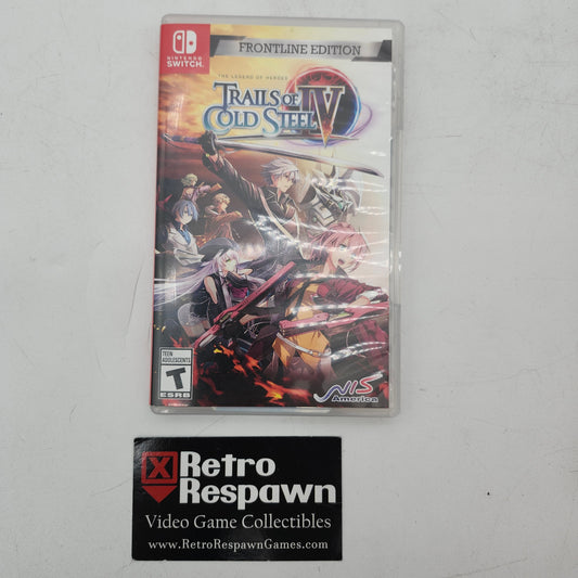 Legend of Heroes: Trails of Cold Steel IV - Nintendo Switch (Complete)