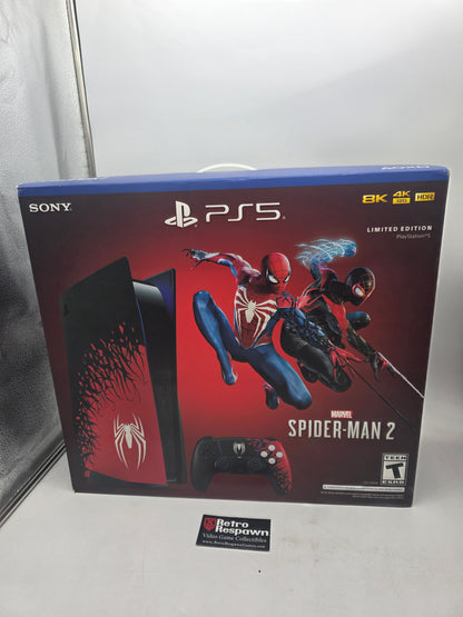 Playstation 5 [Marvel Spiderman 2 Limited Edition Console] - Playstation 5 (Complete)