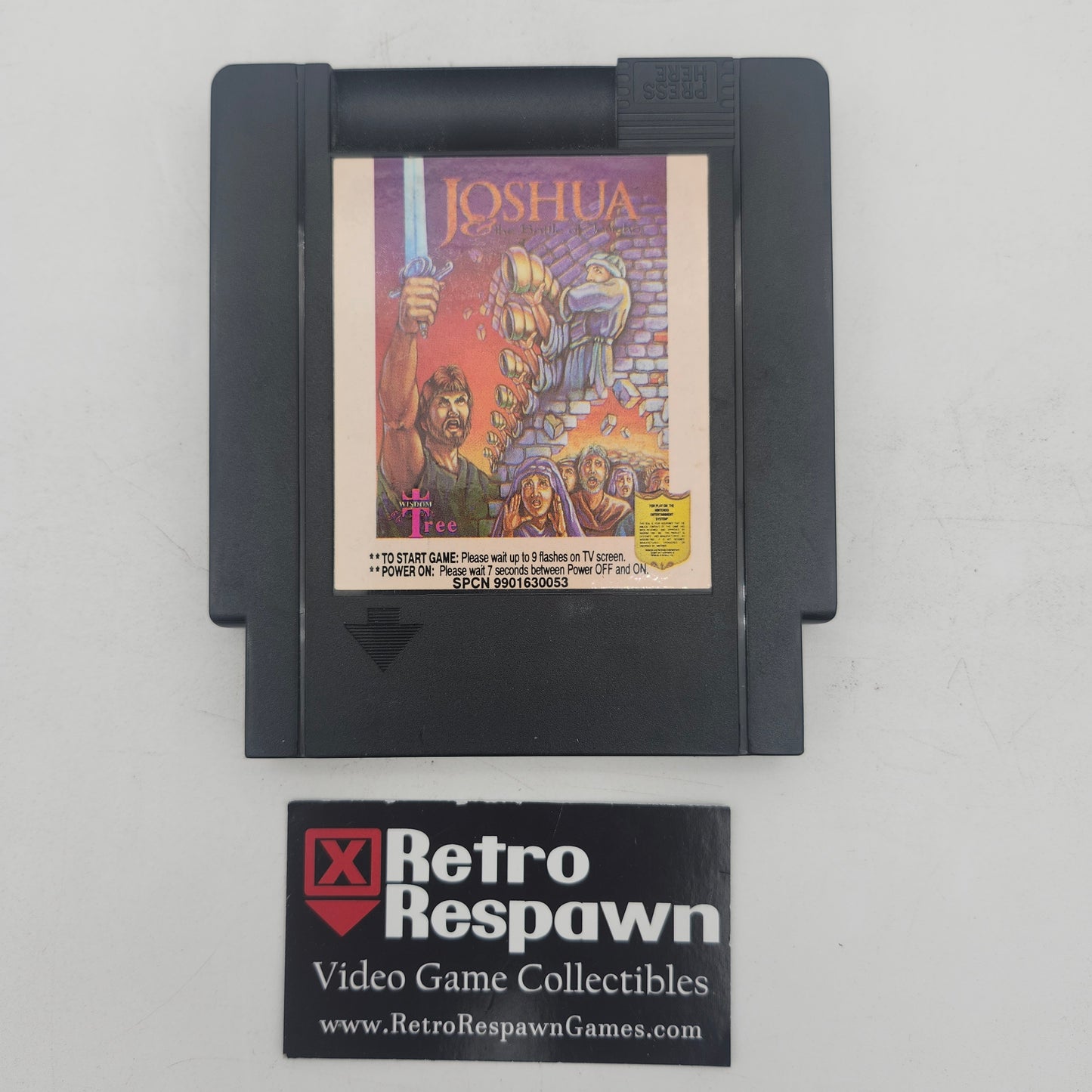 Joshua the Battle of Jericho - NES (Missing Manual)