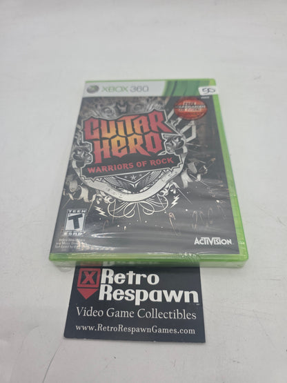 Guitar Hero: Warriors of Rock - Xbox 360 (Sealed)