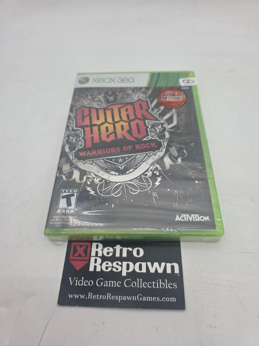 Guitar Hero: Warriors of Rock - Xbox 360 (Sealed)