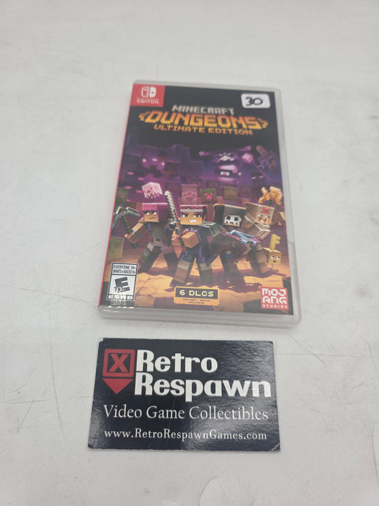 Minecraft Dungeons [Ultimate Edition] - Nintendo Switch (Complete)