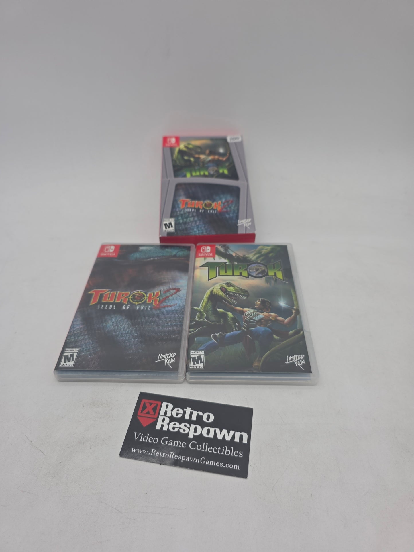 Turok & Turok 2 Double Pack - Nintendo Switch (Complete)