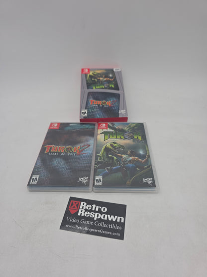 Turok & Turok 2 Double Pack - Nintendo Switch (Complete)