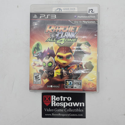 Ratchet & Clank: All 4 One - Playstation 3 (Complete)