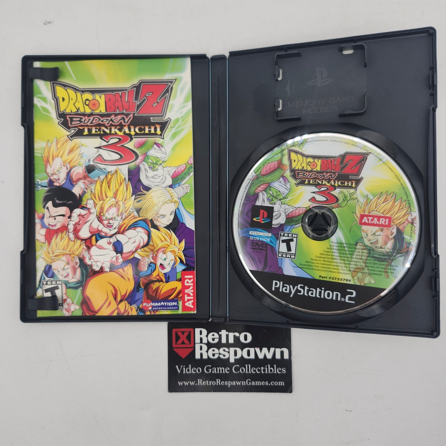 Dragon Ball Z Budokai Tenkaichi 3 Greatest Hits - Playstation 2 (Complete)