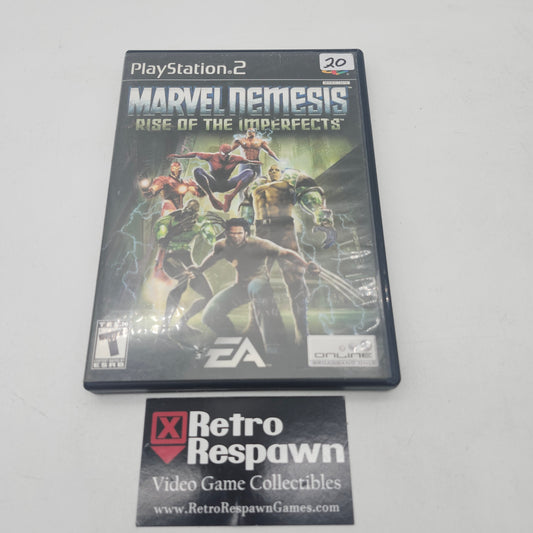 Marvel Nemesis Rise of the Imperfects - Playstation 2 (Complete)