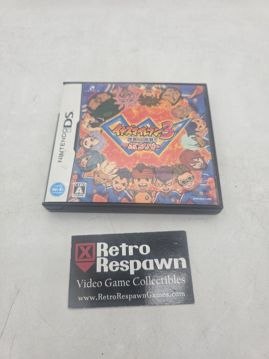 Inazuma Eleven 3 Sekai e no Chosen Bomber - JP Nintendo DS (Complete)