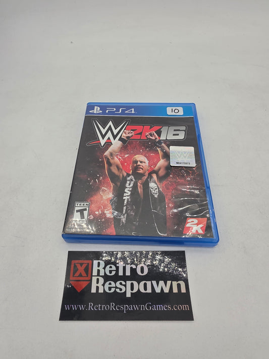 WWE 2K16 - Playstation 4 (Missing Manual)